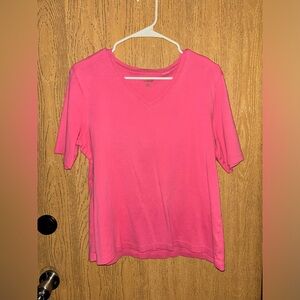Plain Pink T Shirt
